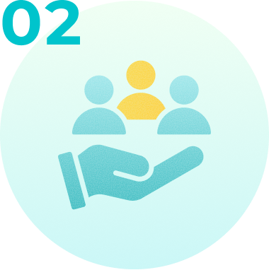 双方に寄り添うサポート