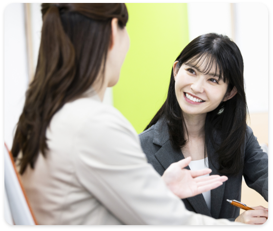 福利厚生や研修が充実しているから未経験者でも安心♪