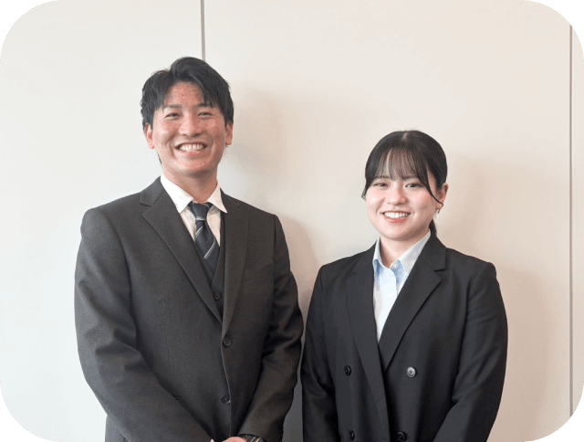 将来のキャリア形成も相談できる。